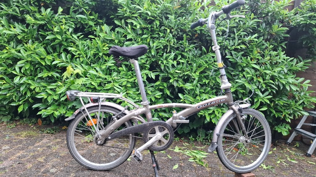 Gazelle Tranza vouwfiets, Fietsen en Brommers, Ophalen, 20 inch of meer, Gebruikt, Velgrem