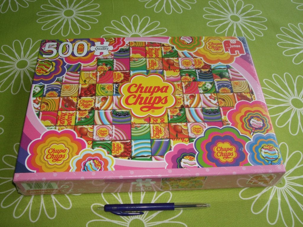 Nieuw in seal: Chupa Chups puzzel - Jumbo - 500 stukjes, Ophalen of Verzenden, 500 t/m 1500 stukjes, Nieuw, Legpuzzel