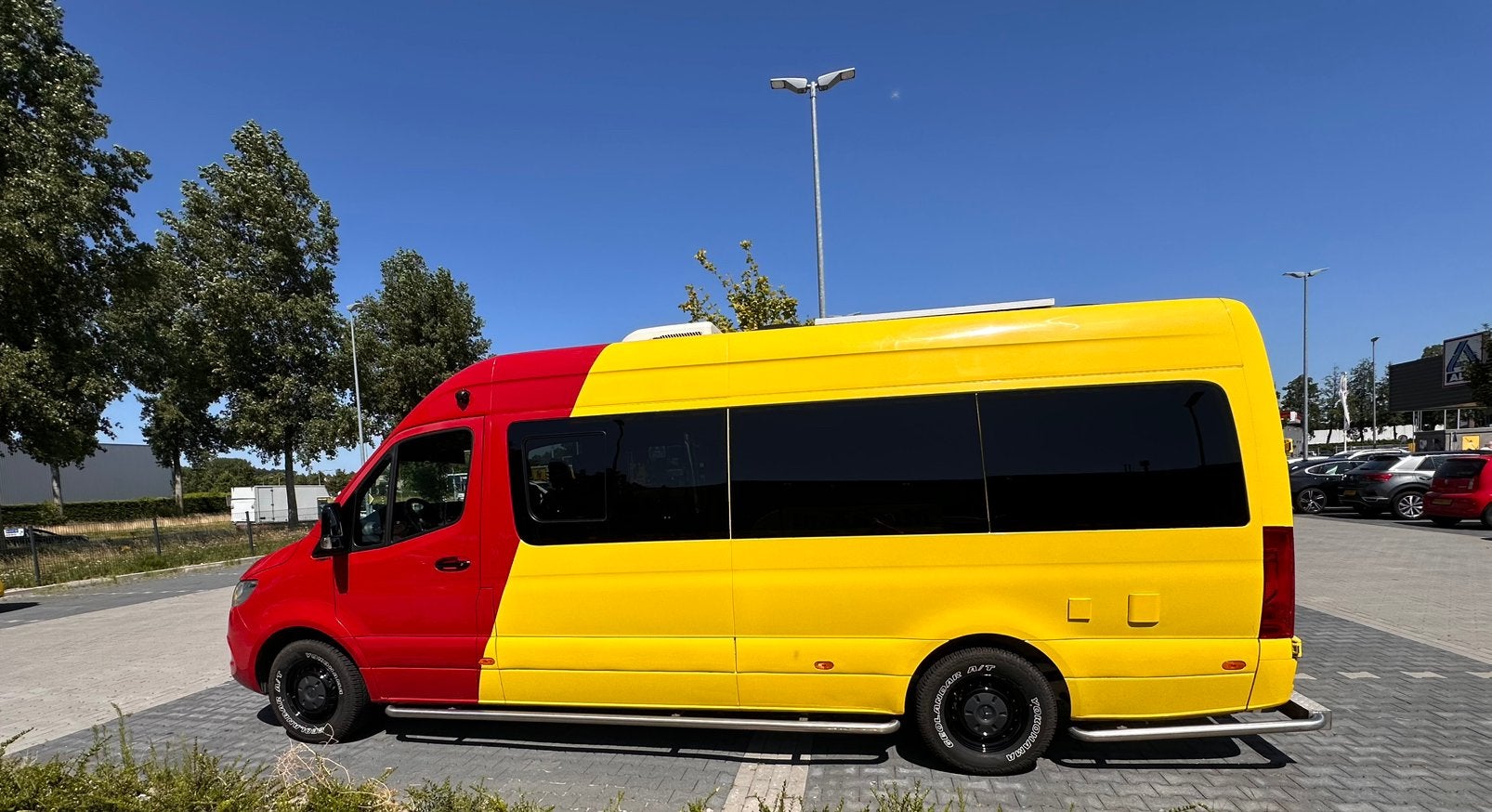 Camper bus Mercedes Sprinter automaat met NAP NL Auto!!!, Caravans en Kamperen, Campers, Automaat, Mercedes-Benz, Diesel, Tot en met 3