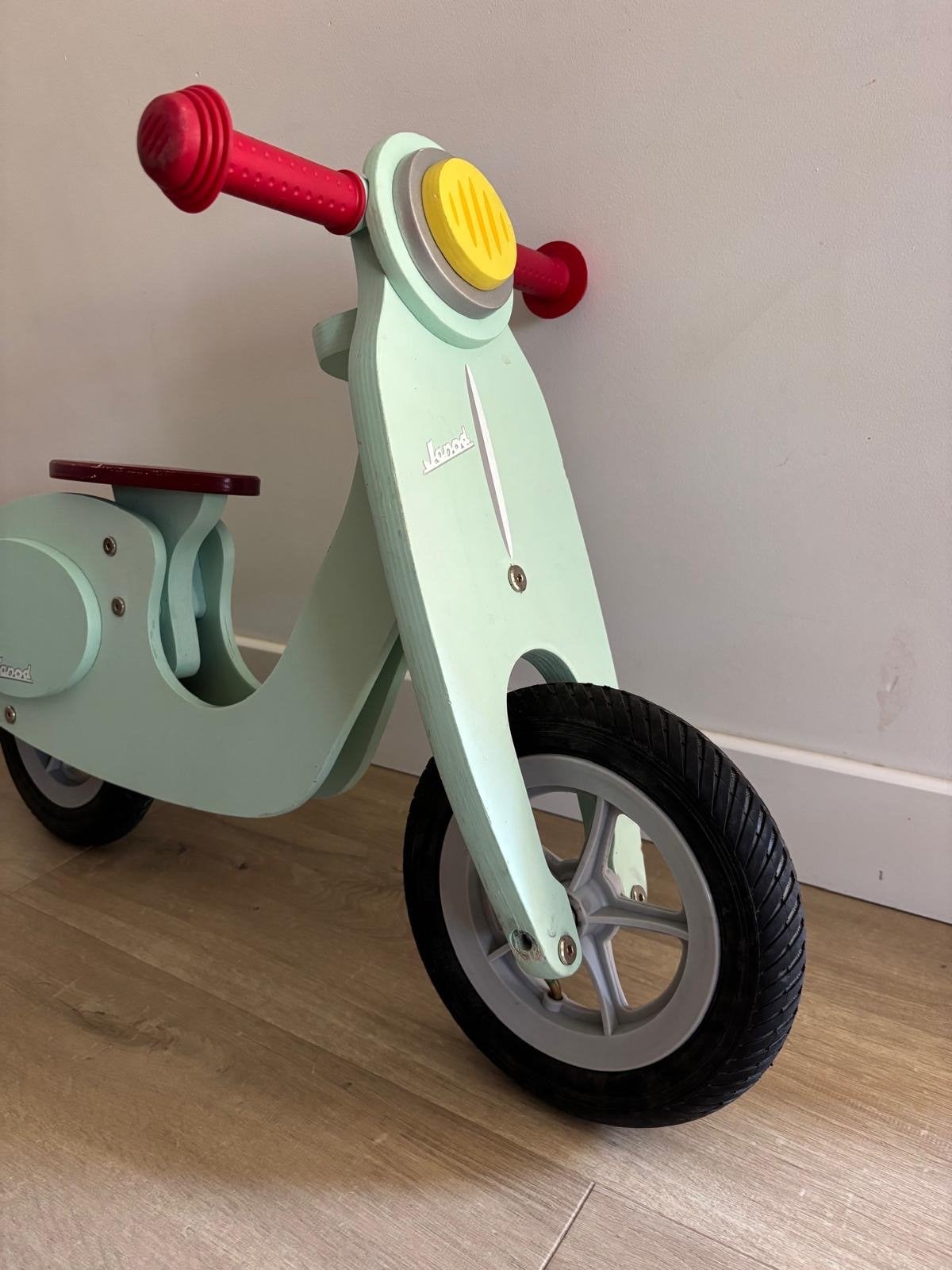 Janod Houten Loopscooter - Gebruikt maar in goede staat, Ophalen, Gebruikt