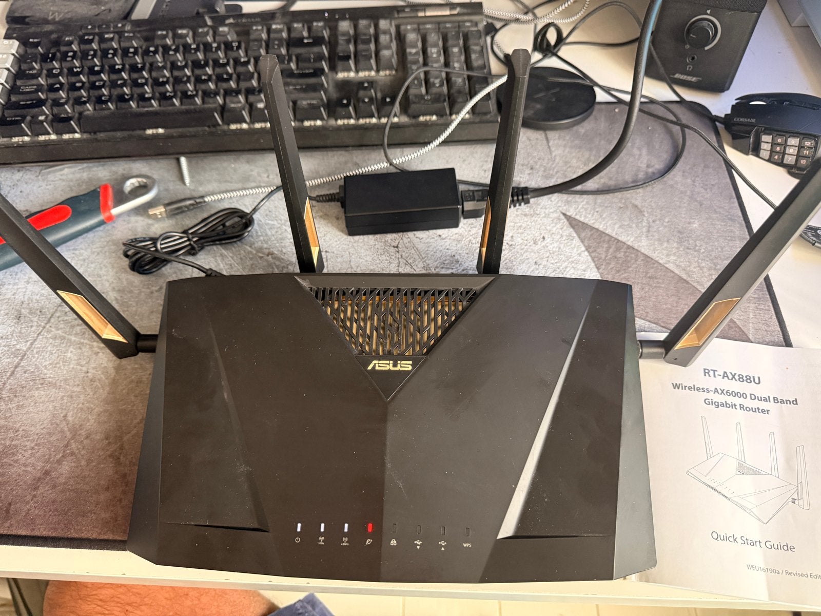 ASUS RT-AX88U AX6000 Dual Band Gigabit Router, Ophalen, Gebruikt, Router