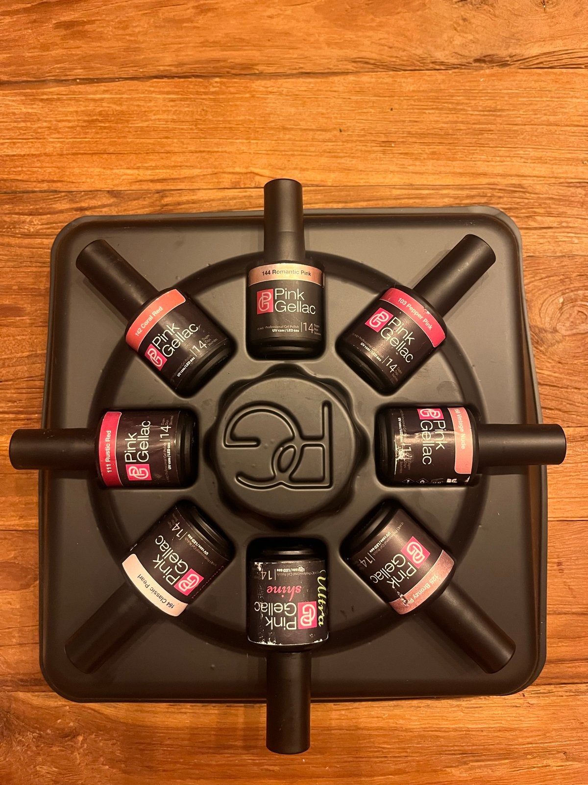 Pink Gellac set met 7 kleuren, Ophalen of Verzenden, Gebruikt, Verzorging