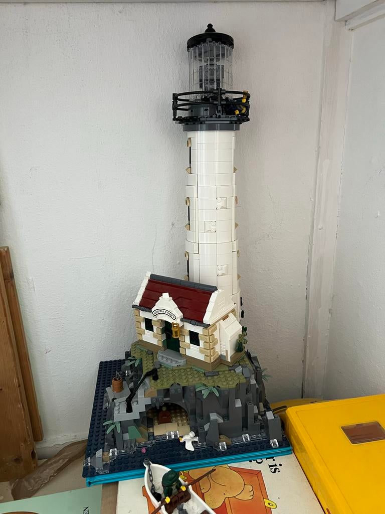 LEGO Ideas 21335 Gemotoriseerde Vuurtoren, Ophalen of Verzenden, Complete set