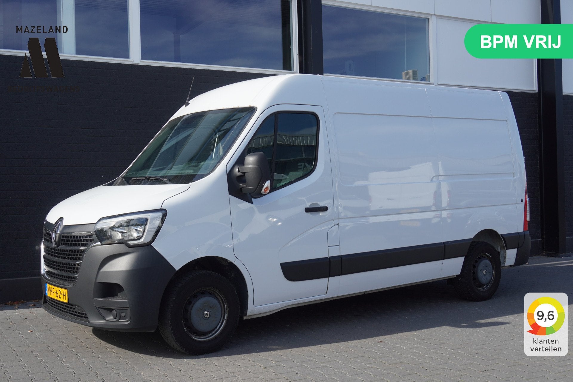 Renault Master 2.3 dCi 150PK L2H2 - Aico - Navi - Cruise -, Stof, Gebruikt, 4 cilinders, 150 pk