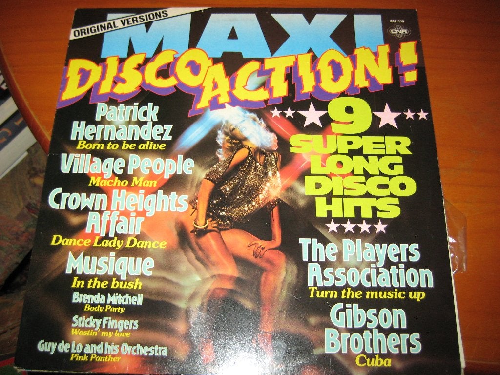 LP, Maxi Disco Action, Ophalen of Verzenden, Zo goed als nieuw, 12 inch