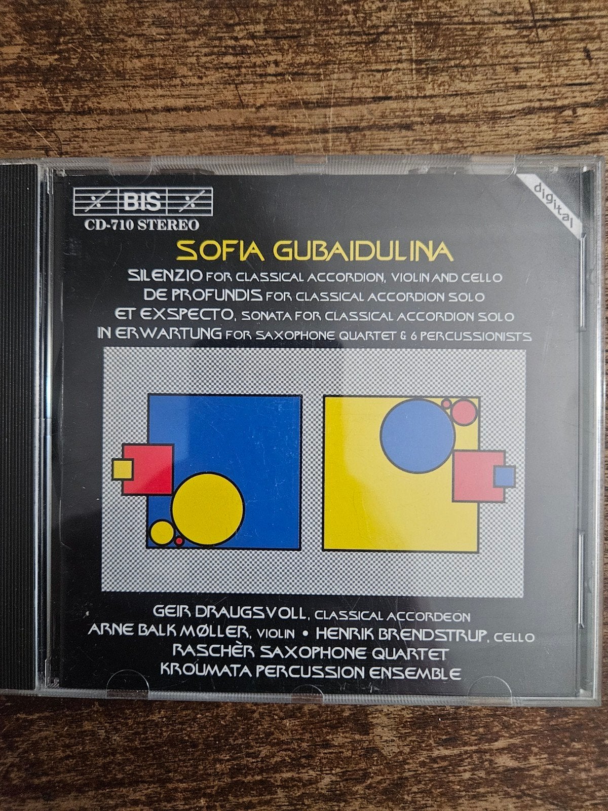 Sofia Gubaidulina - Silenzio, De Profundis, Et Exspecto, In, Ophalen of Verzenden, Modernisme tot heden, Zo goed als nieuw