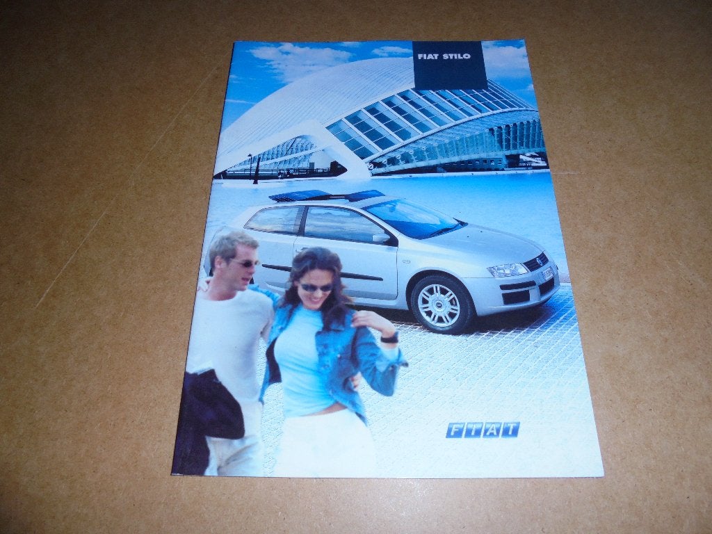 brochure Fiat Stilo  2003, Ophalen of Verzenden, Zo goed als nieuw, Overige merken