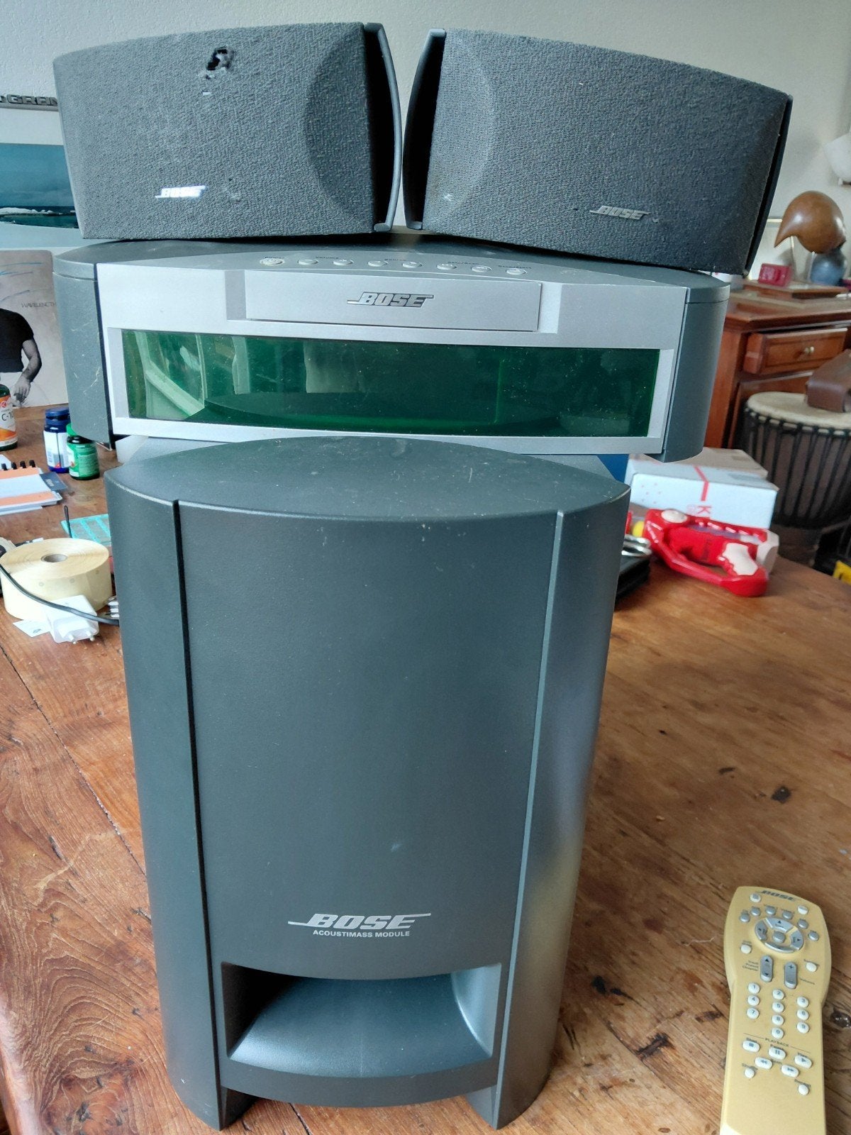 Bose Lifestyle 28 Series II Home Cinema Systeem, Gebruikt, 2.1-systeem, 70 watt of meer, Ophalen of Verzenden