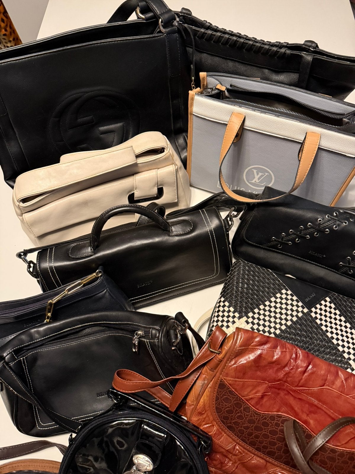 Diverse collectie handtassen en schoudertassen, Verzenden, Zo goed als nieuw, Overige kleuren, Handtas