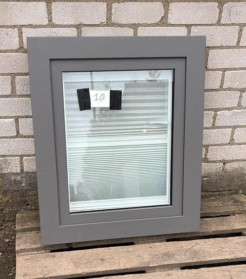 (10) Nieuw aluminium raamkozijn draai kiep incl glas, Ophalen, Minder dan 75 cm, Raamkozijn, Inclusief glas
