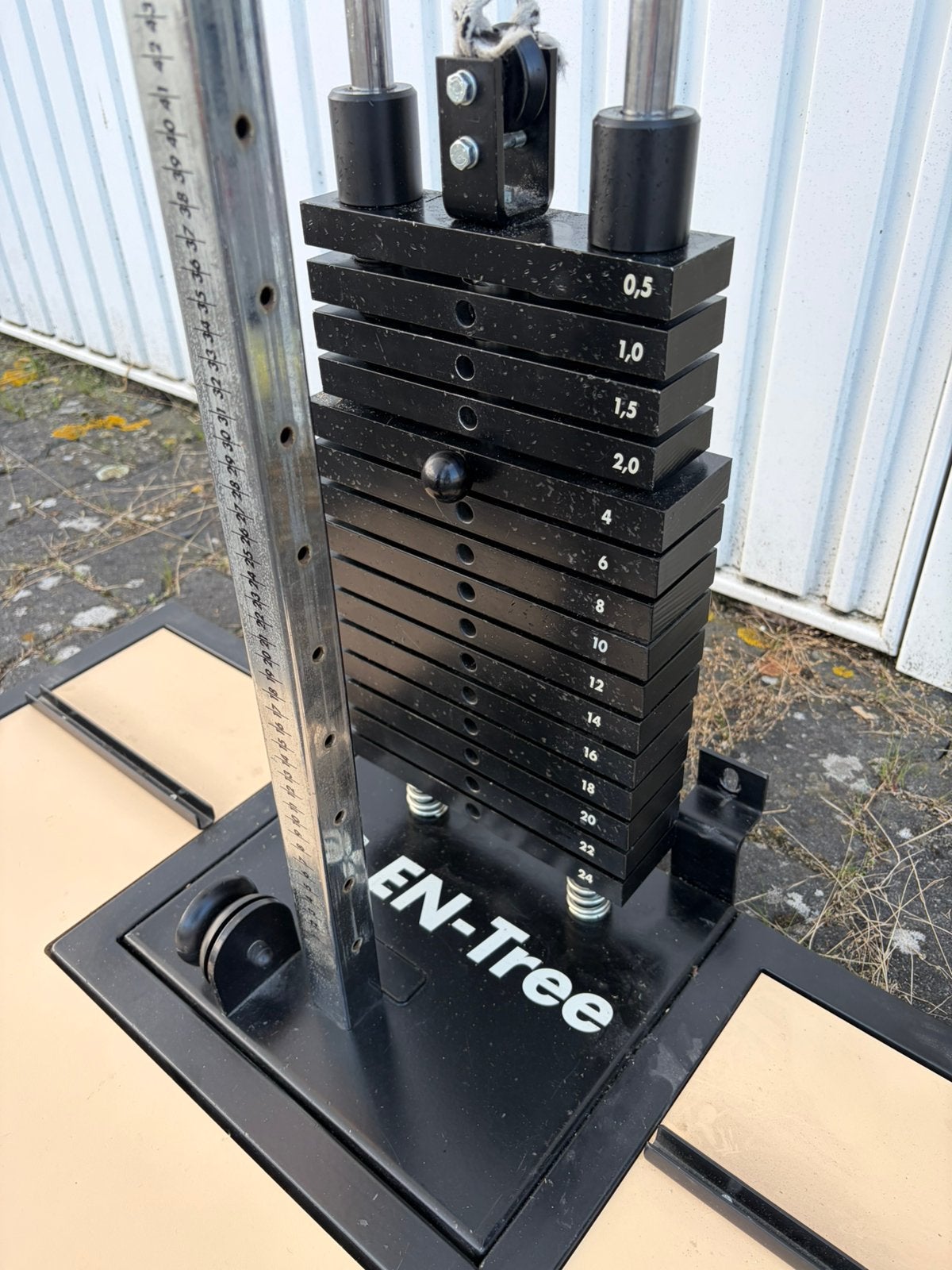 Enraf-Nonius EN-Tree Dual Pulley (24 kg), Ophalen, Krachtstation, ., Zo goed als nieuw