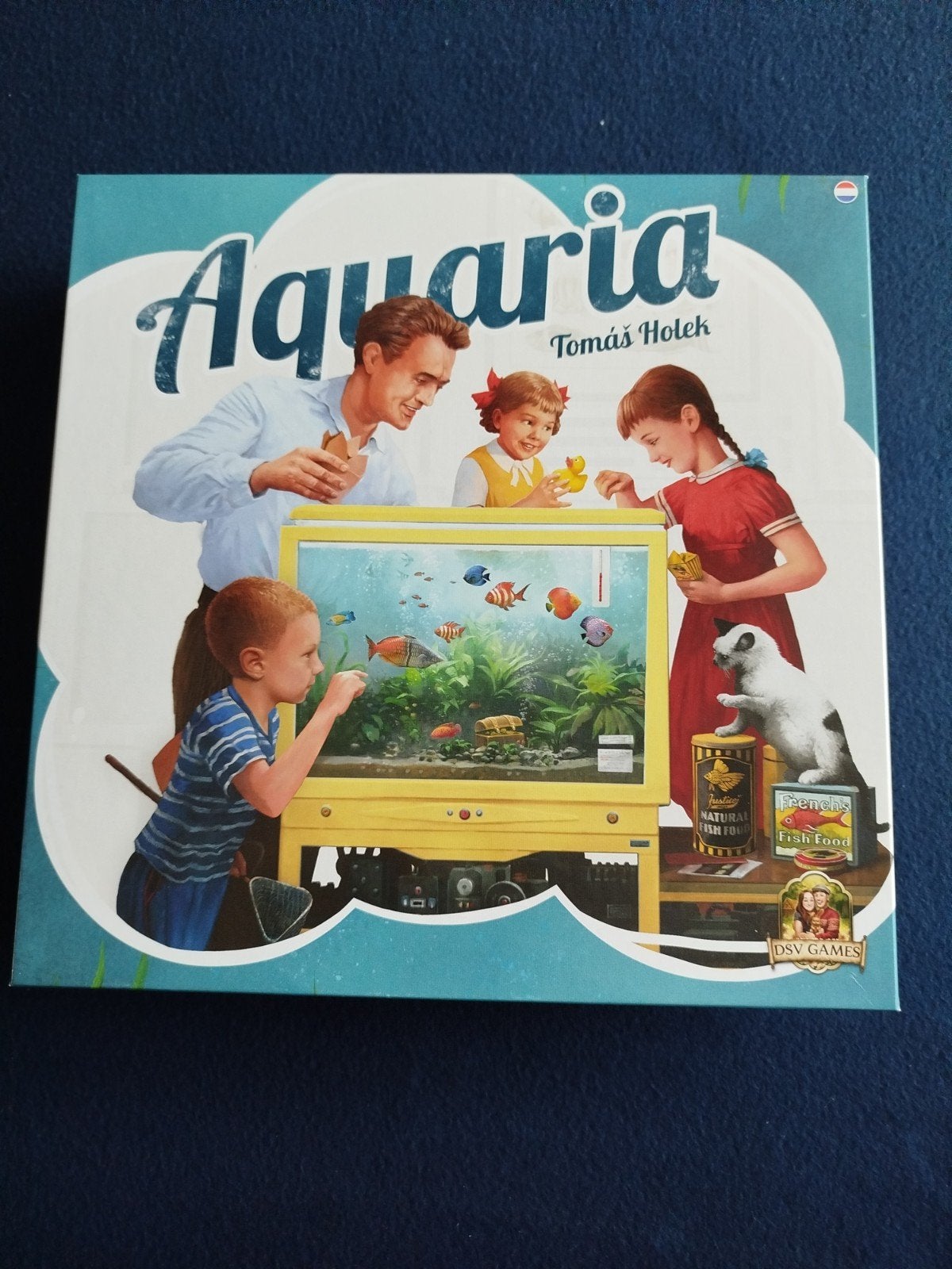 Aquaria Bordspel NL - Zo goed als nieuw, Hobby en Vrije tijd, Een of twee spelers, Ophalen of Verzenden, Zo goed als nieuw, DSV Games