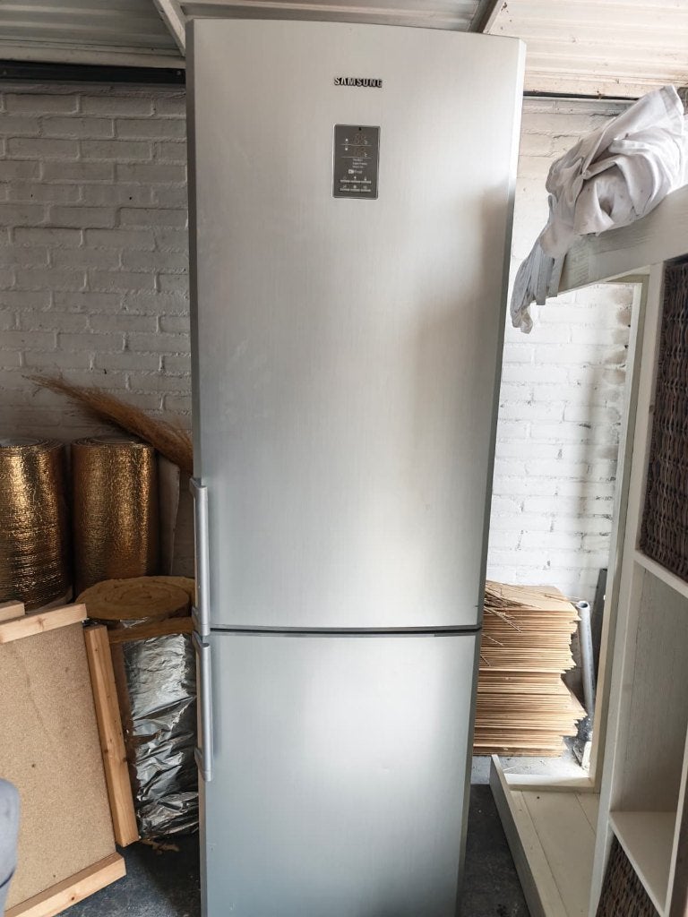 Samsung koelkast RL40HGPS, Ophalen, Gebruikt, 200 liter of meer, 60 cm of meer