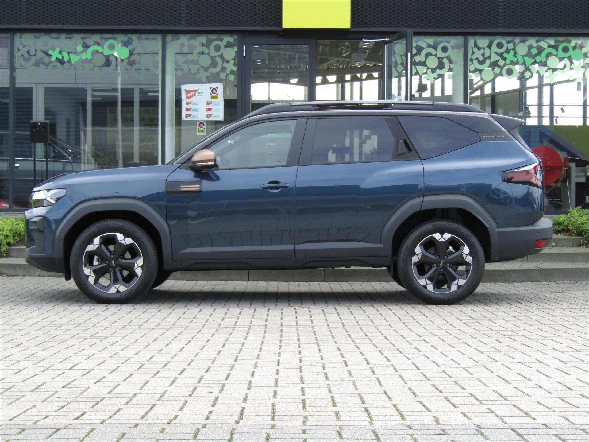 DACIA Bigster 1.8 Hybrid 155pk Aut Extreme / Schuif-Kantelda, Auto's, 4 cilinders, Blauw, Bedrijf, Hybride Elektrisch/Benzine