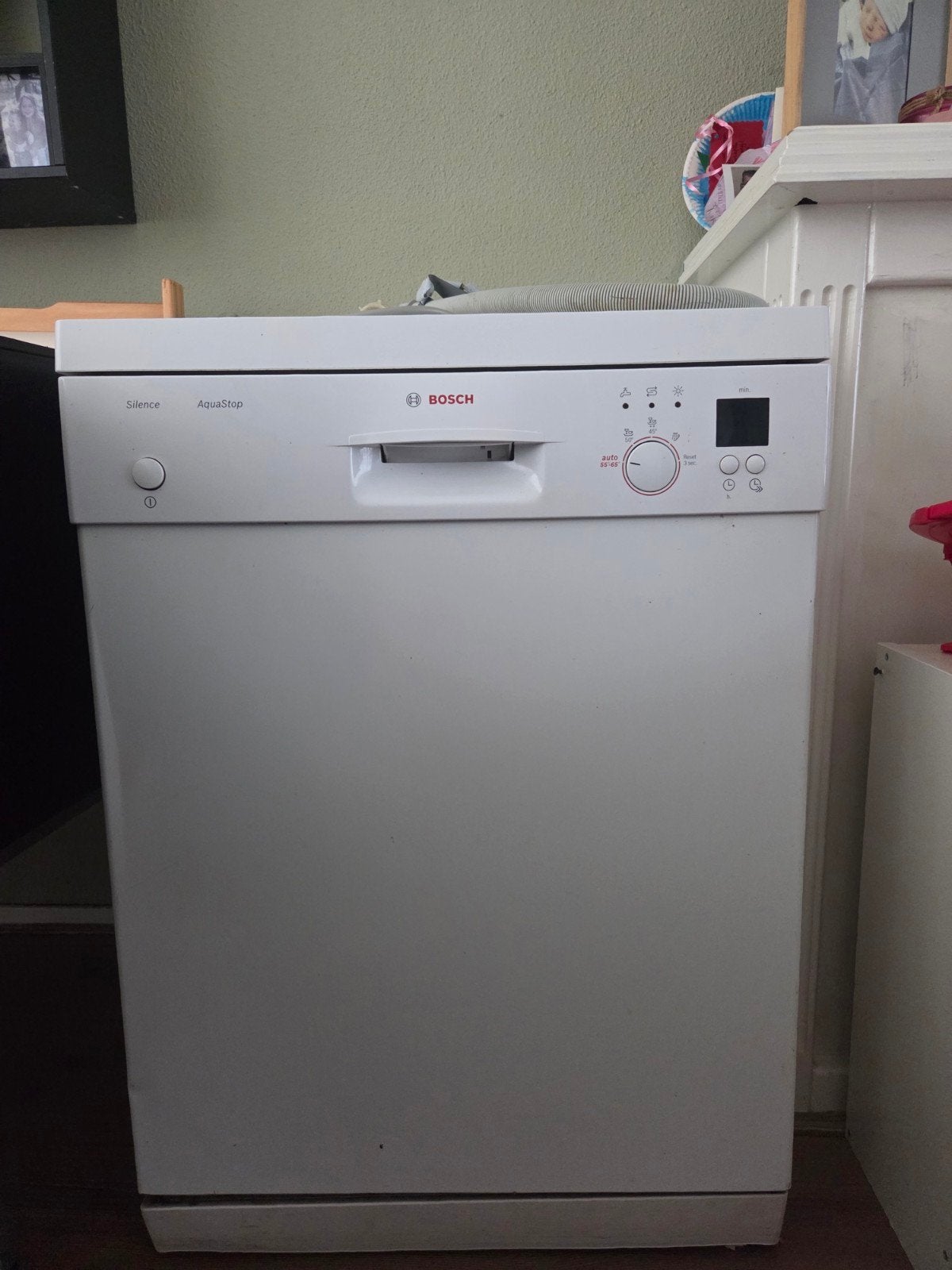 Bosch Silence Aquastop vaatwasser, Ophalen, Gebruikt, 60 cm of meer, Eco programma