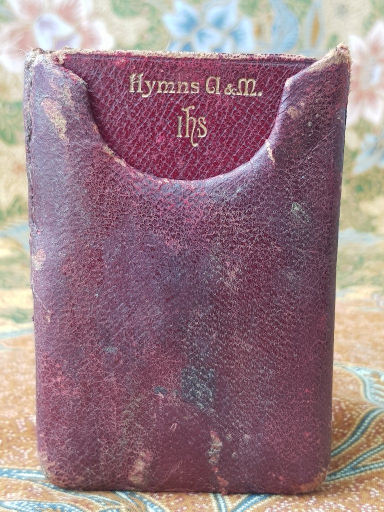 Twee antieke bijbeltjes uit Engeland in leder etui., Antiek en Kunst, Ophalen of Verzenden