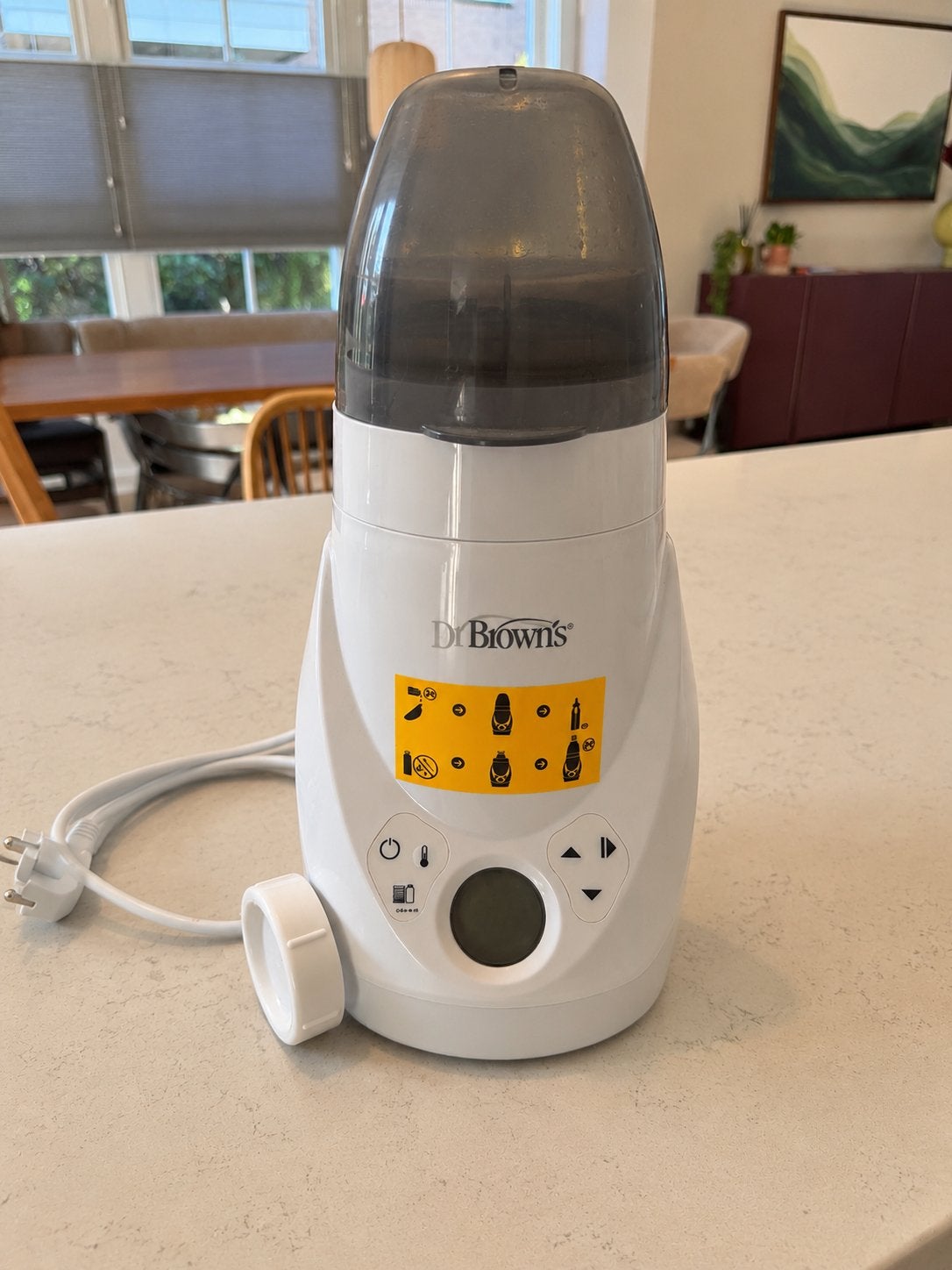 Dr. Brown's Deluxe fleswarmer en sterilisator, Ophalen of Verzenden, Zo goed als nieuw