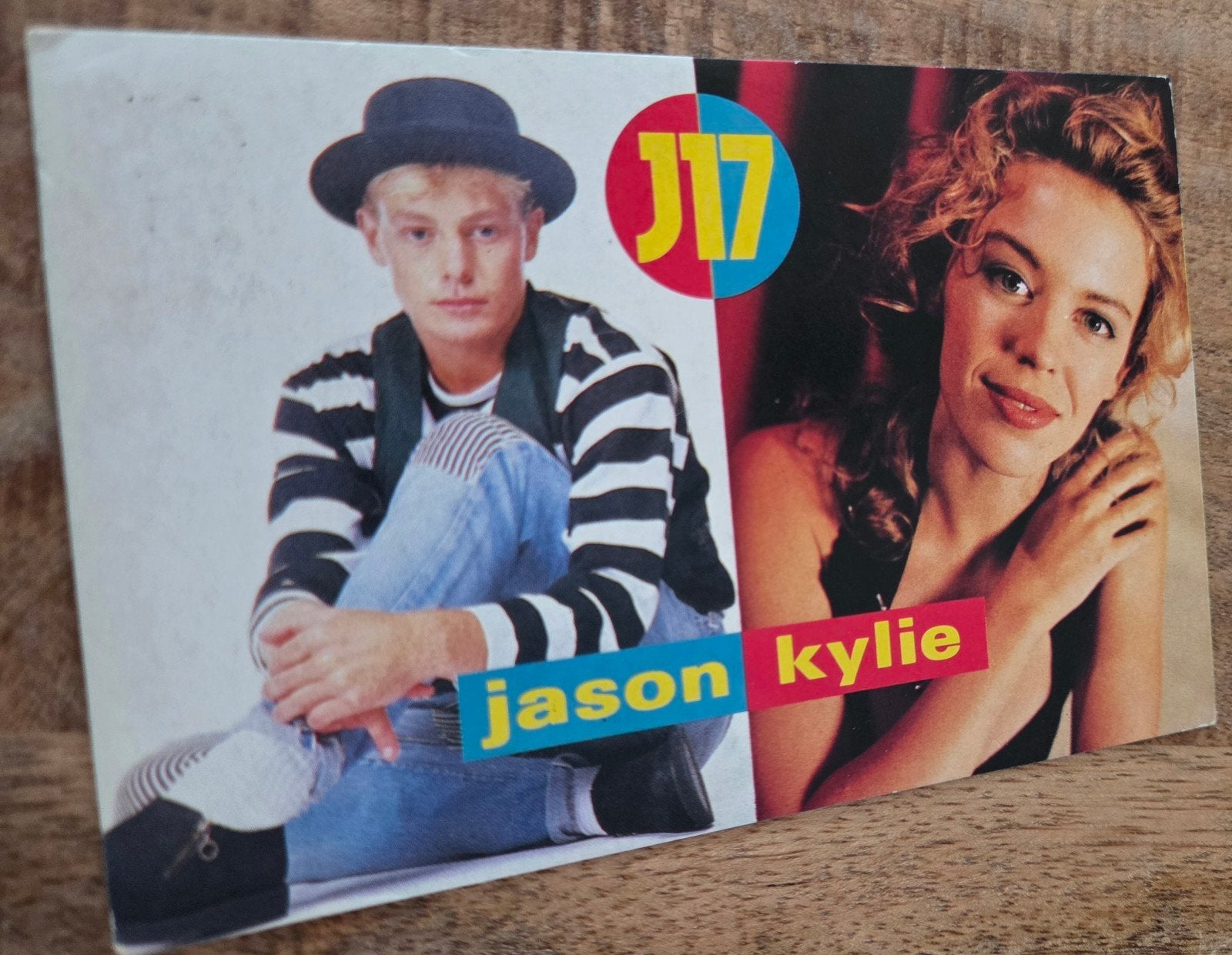 Jason Donovan & Kylie Minogue, Verzenden, 1980 tot heden, Gelopen, Sterren en Beroemdheden