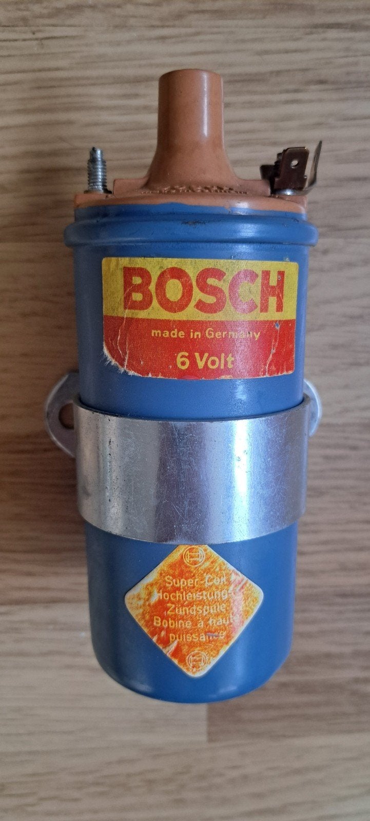 6v Bosch Bobine.  6 volt., Ophalen of Verzenden, Gebruikt