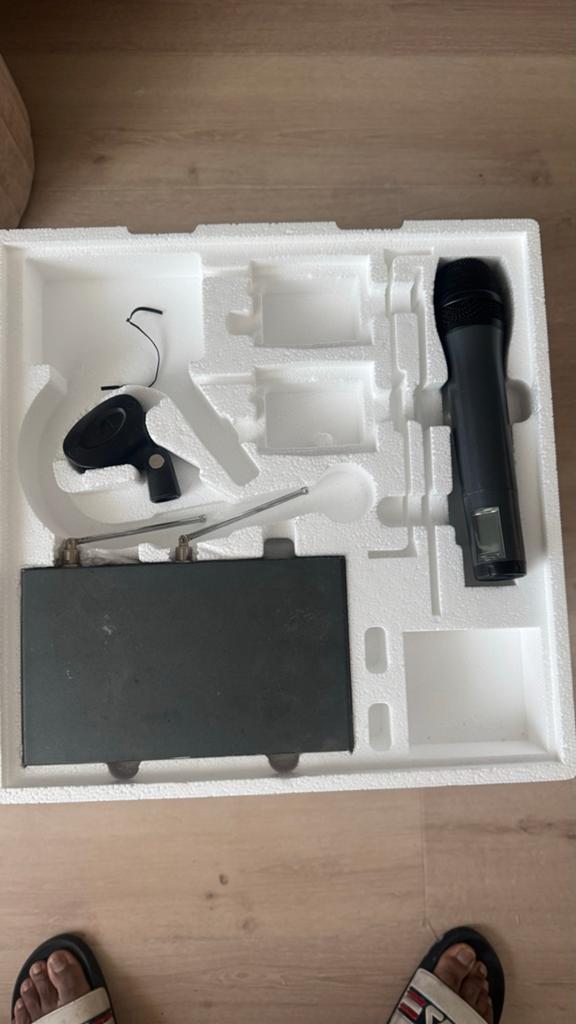 Sennheiser EW 100 G2 Draadloze Microfoon Set (Zonder Adapter, Muziek en Instrumenten, Ophalen, Gebruikt, Zangmicrofoon, Draadloos