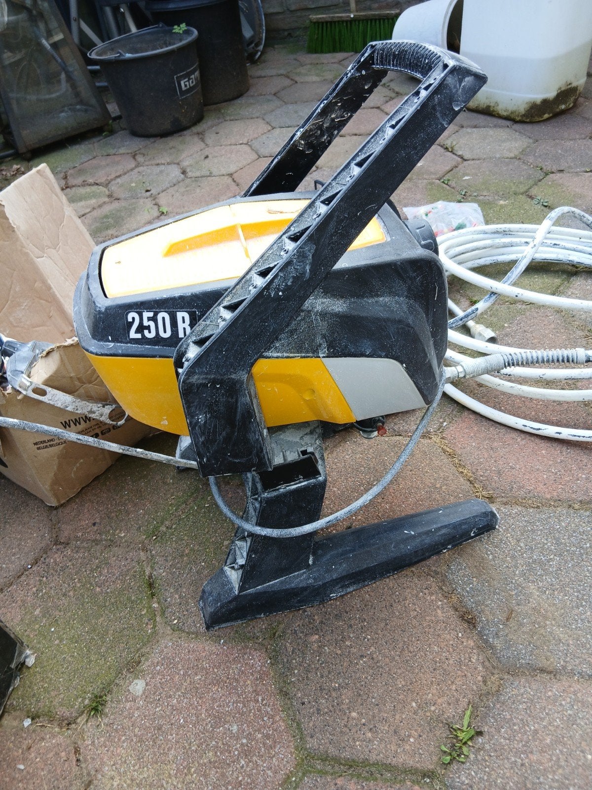 Wagner Control Pro 250R Verfspuit met accessoires, Ophalen of Verzenden, Gebruikt, Verfspuit of Verfpomp