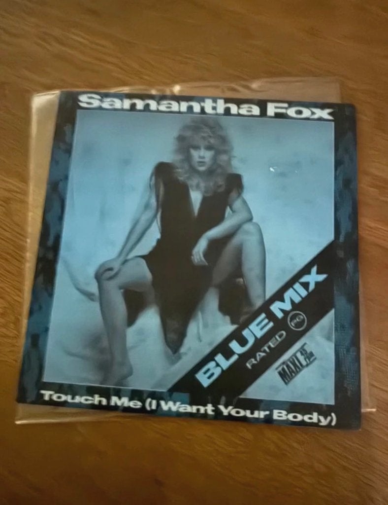 Samantha Fox - Touch Me (I Want Your Body) - Blauw Vinyl, Cd's en Dvd's, Vinyl | Pop, Originele persing, Ophalen of Verzenden