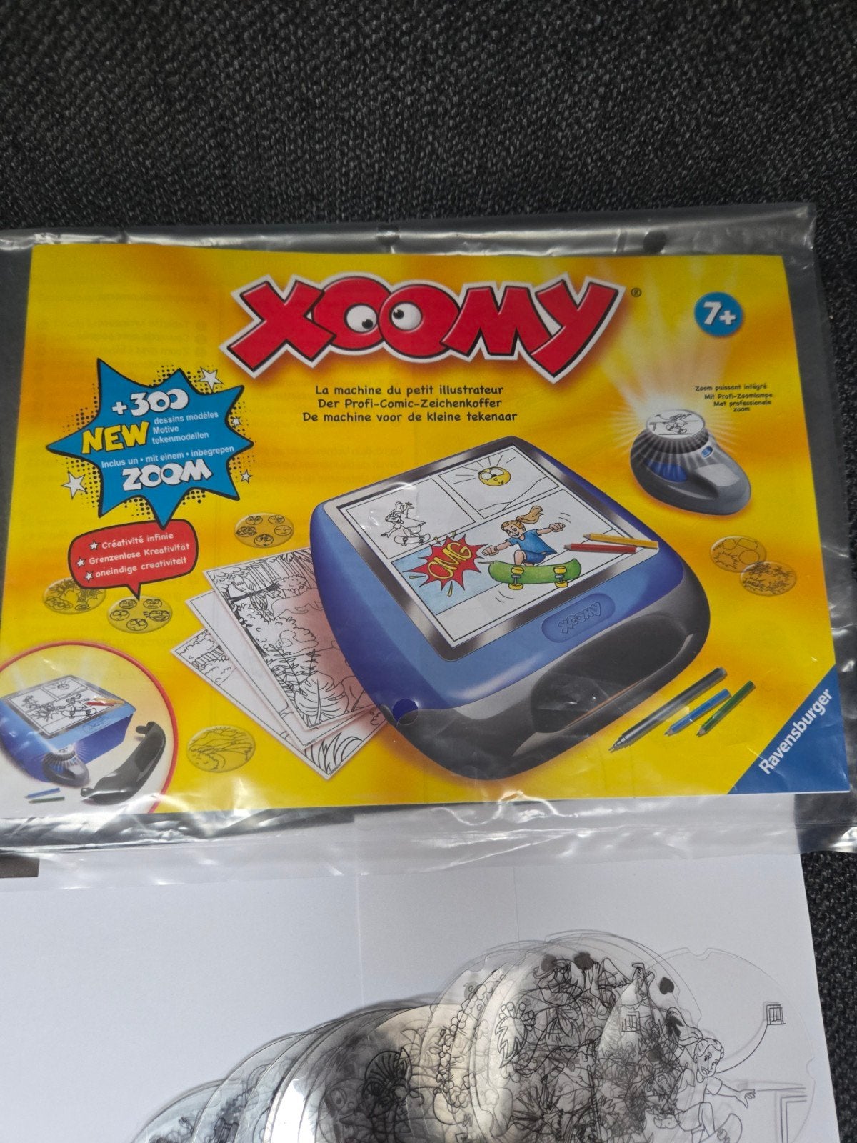 Xoomy Tekenmachine Ravensburger - Zo goed als nieuw, Ophalen of Verzenden, Zo goed als nieuw, Knutselen