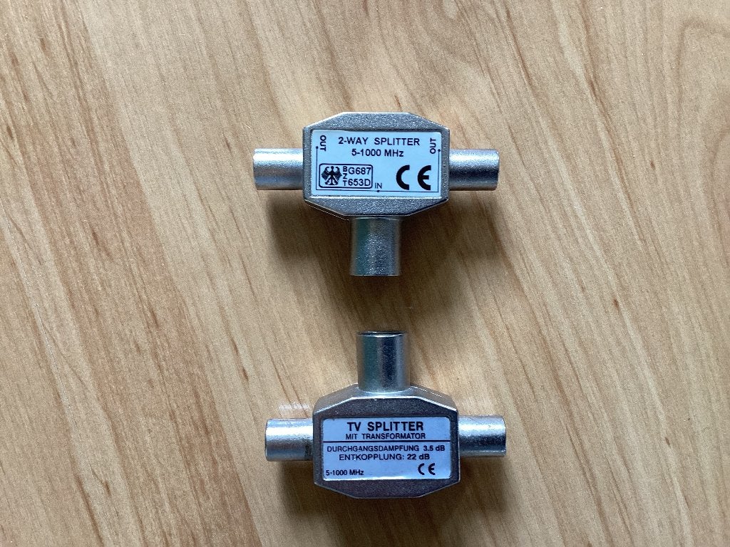 TV splitter, Ophalen of Verzenden, Minder dan 2 meter