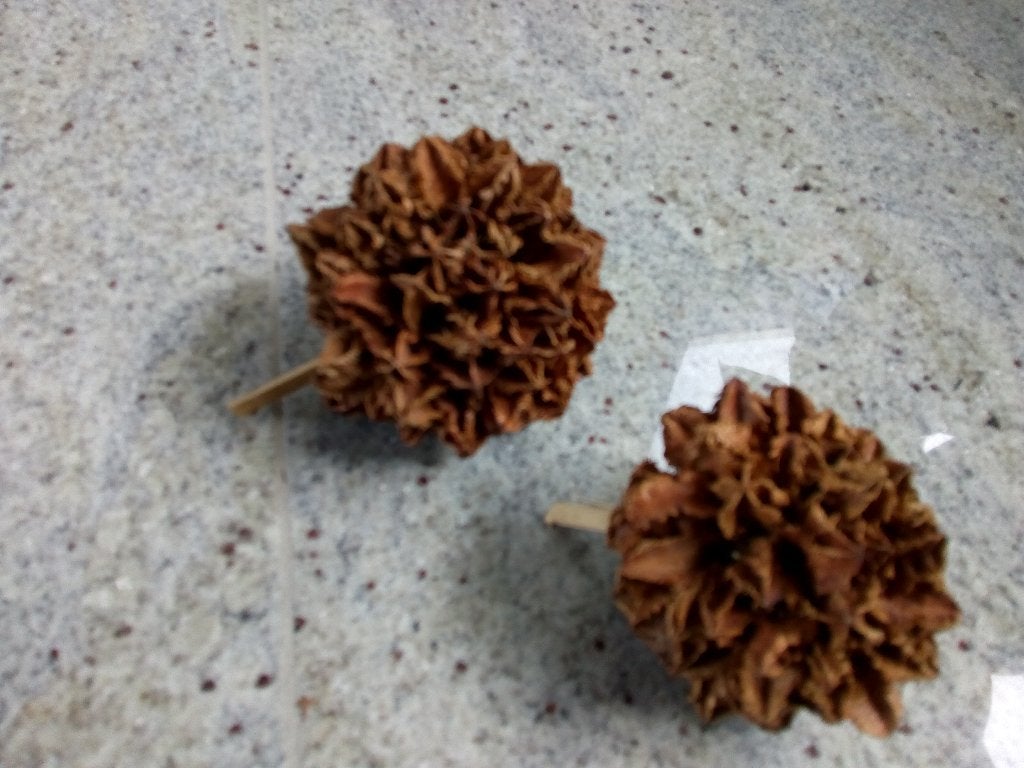 Twee bollen op een stokje, Ophalen of Verzenden, Gebruikt