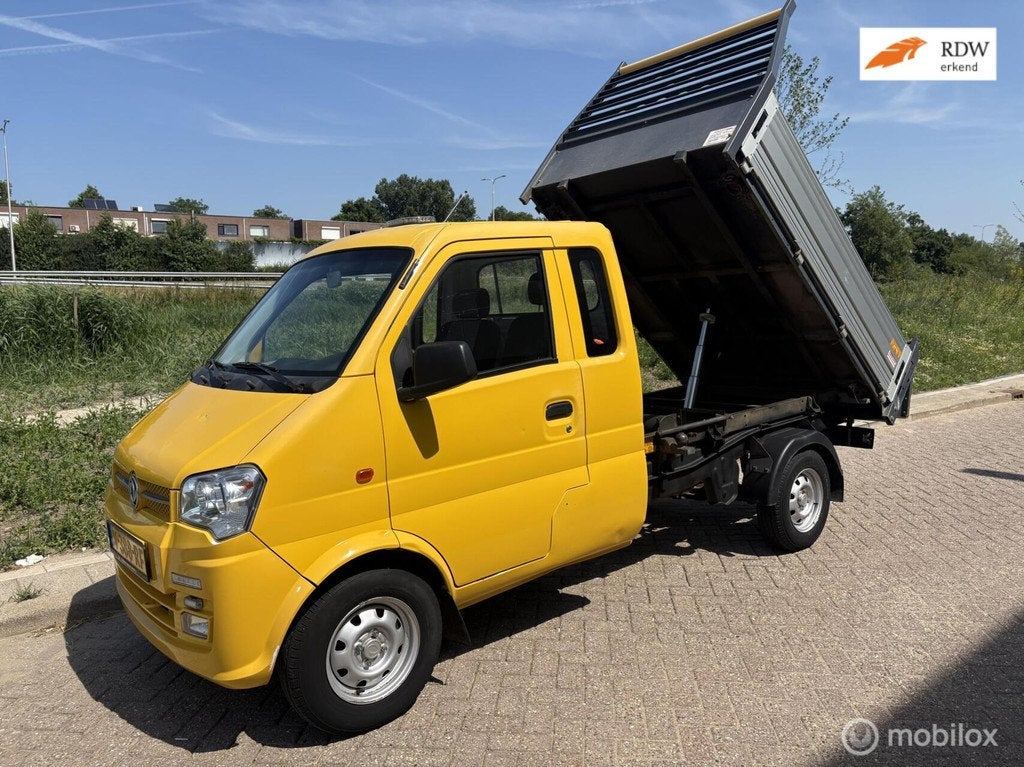 Dfsk K-serie K01H 1.2 4x2 3 ZIJDIGE KIPPER/TIPPER 46000 KM, Auto's, Bestelauto's, Stof, Gebruikt, Euro 6, 4 cilinders