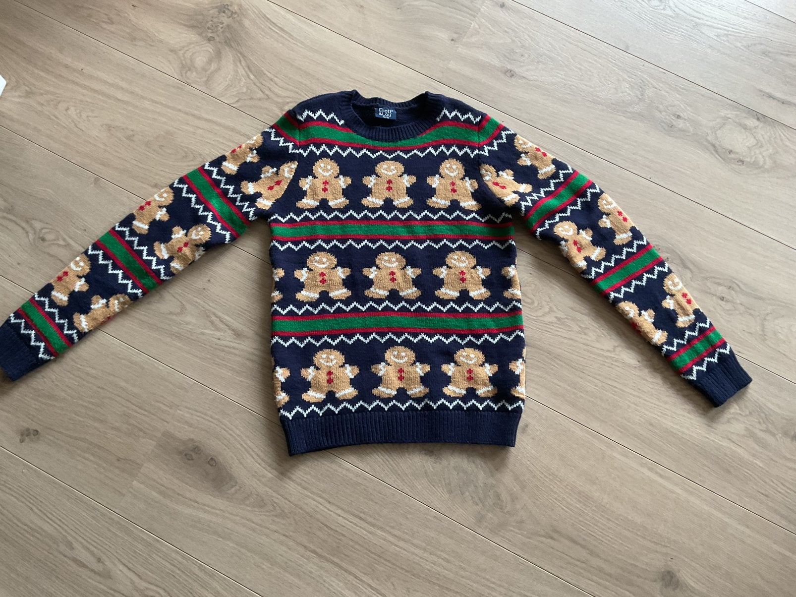 Eliot & Lou kinder kersttrui maat 146/152, Ophalen of Verzenden, Zo goed als nieuw, Jongen of Meisje, Trui of Vest