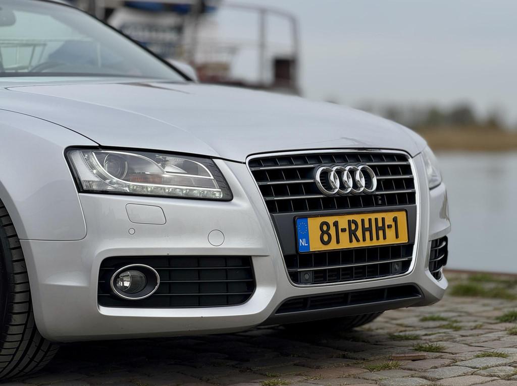 Audi A5 Cabriolet 1.8 TFSI Pro Line S|B&O|Nek en Stoel verwa, Euro 5, Gebruikt, Zwart, 4 cilinders