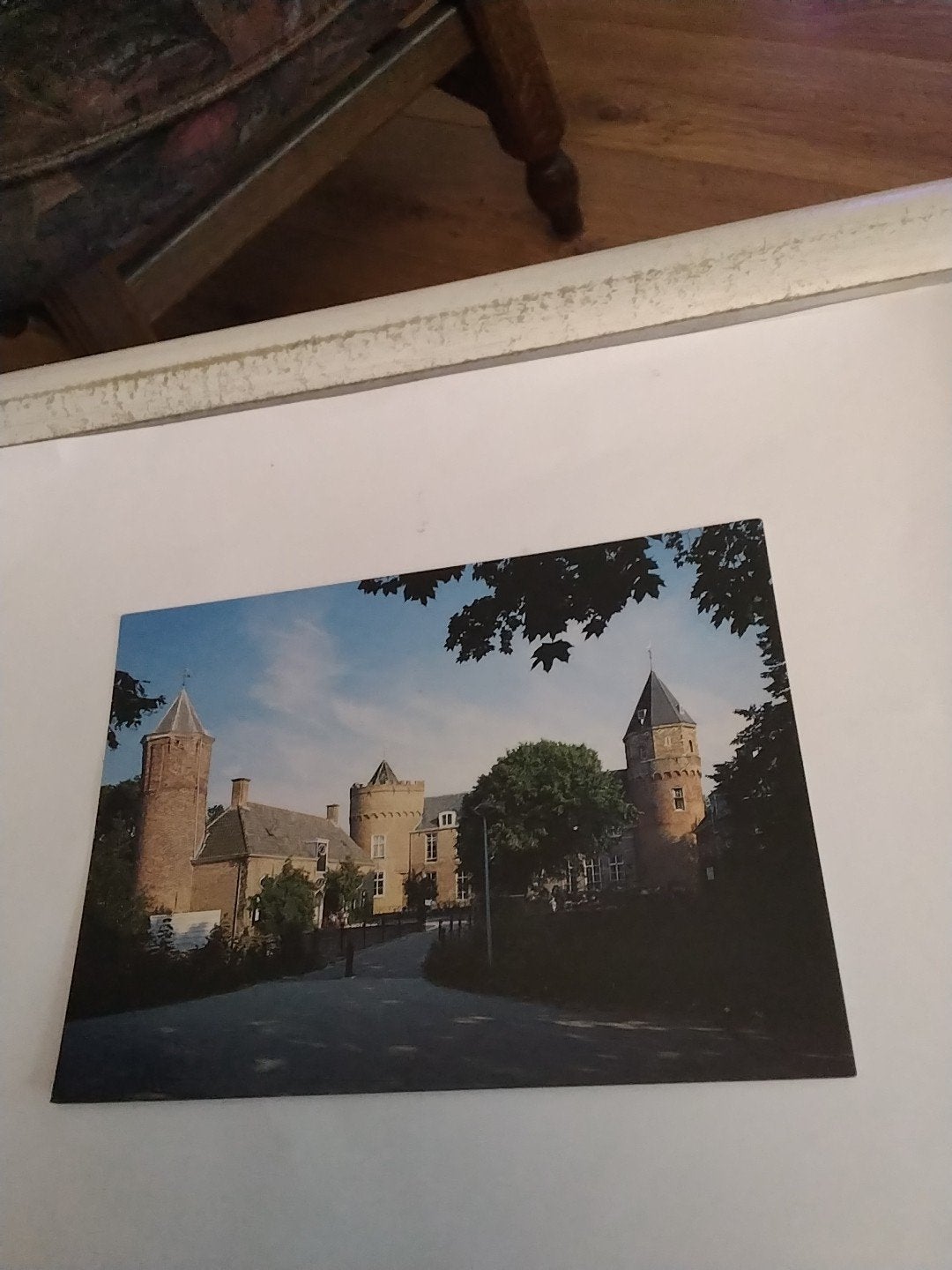 Ansichtkaart Domburg-Oostkapelle Kasteel Westhove, Ophalen of Verzenden, 1980 tot heden, Ongelopen, Zeeland