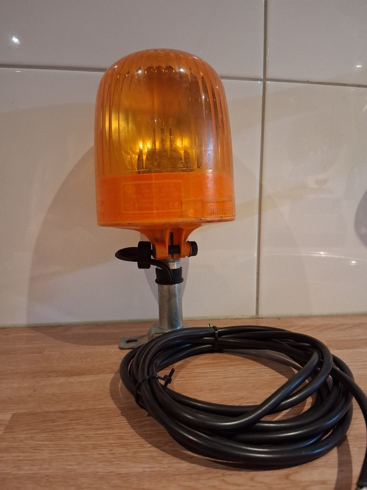 zwaailicht met houder, Auto-onderdelen, Ophalen of Verzenden, Gebruikt