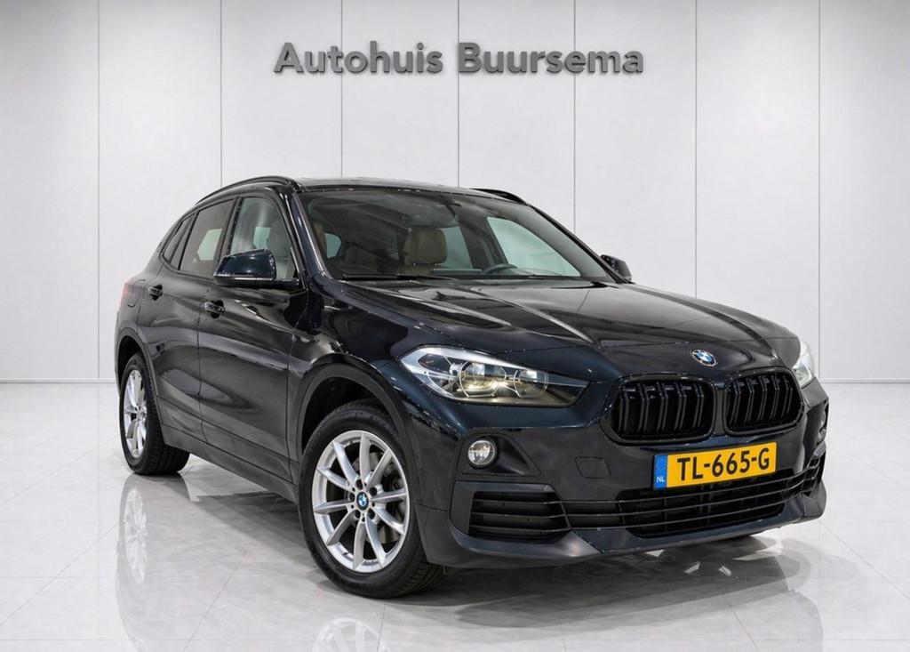 BMW X2 sDrive18i | Navigatie | Bluetooth telefoon| Sortinter, X2, Gebruikt, Euro 6, Zwart