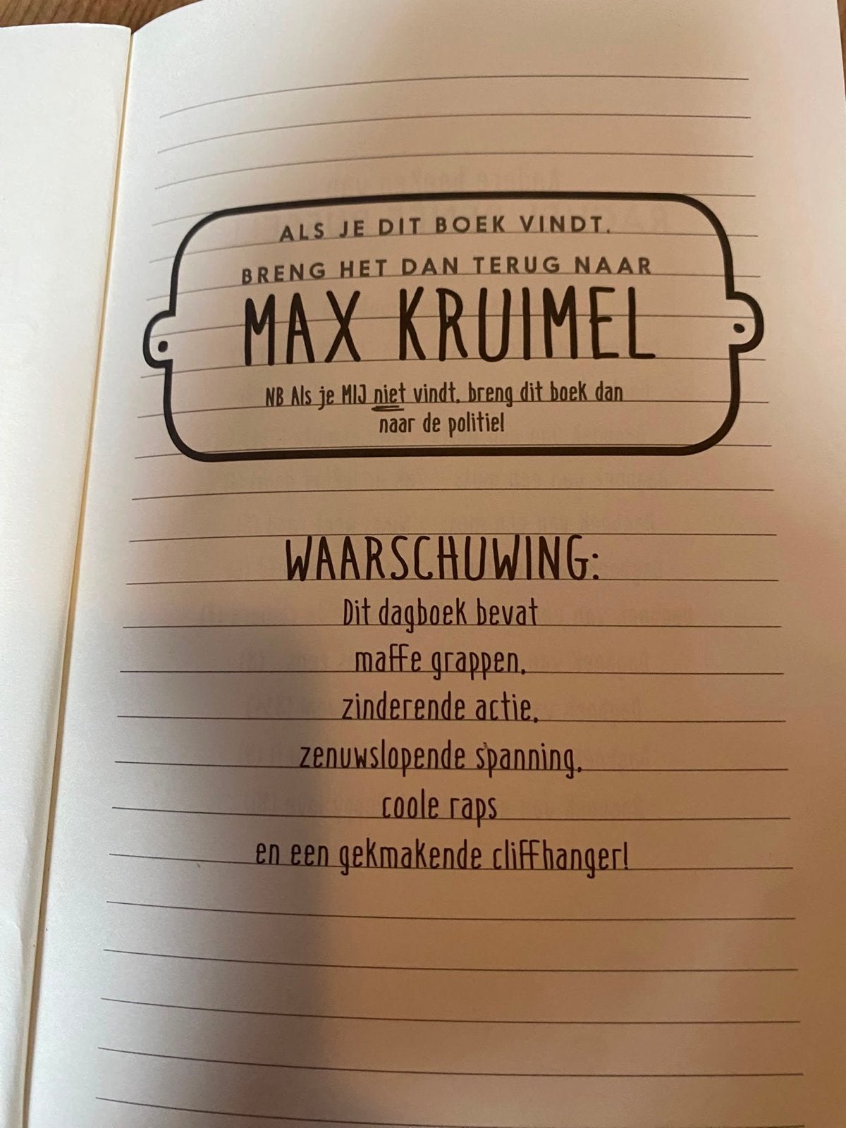 2 boeken van Max Kruimel - Zo goed als nieuw, Ophalen, Zo goed als nieuw, Fictie