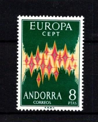 Andorra ongebruikt - 64a - 1972 - S686 - Hoge CW, Verzenden, Overige landen, Postfris