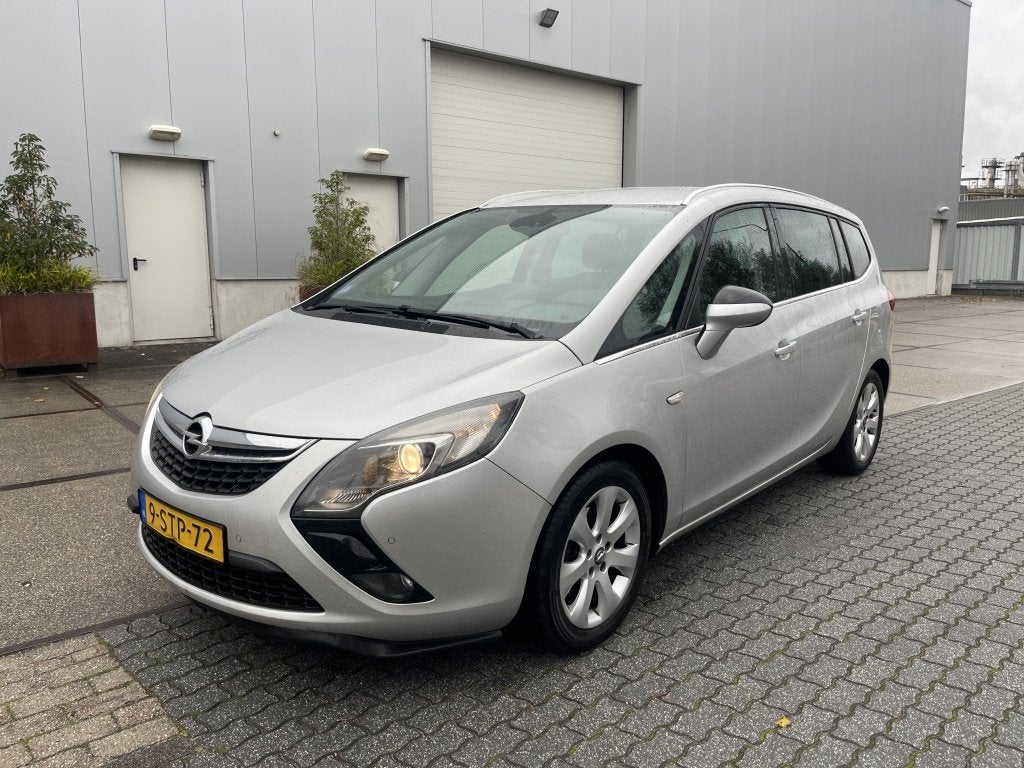 Opel Zafira Tourer 1.4 Business+ 7p. Apk Trekhaak, Auto's, 1513 kg, Euro 5, Stof, Gebruikt