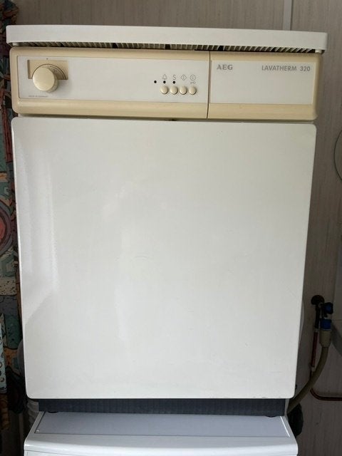 Nr.353: Wasdroger AEG Lavatherm 320, Witgoed en Apparatuur, Ophalen, Wolprogramma, 6 tot 8 kg, Gebruikt