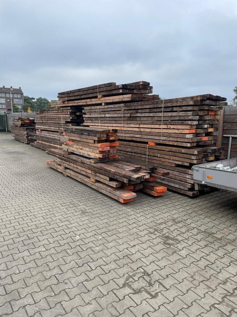 GROTE PARTIJ BALKHOUT UIT PAKHUIS, Ophalen, Hout
