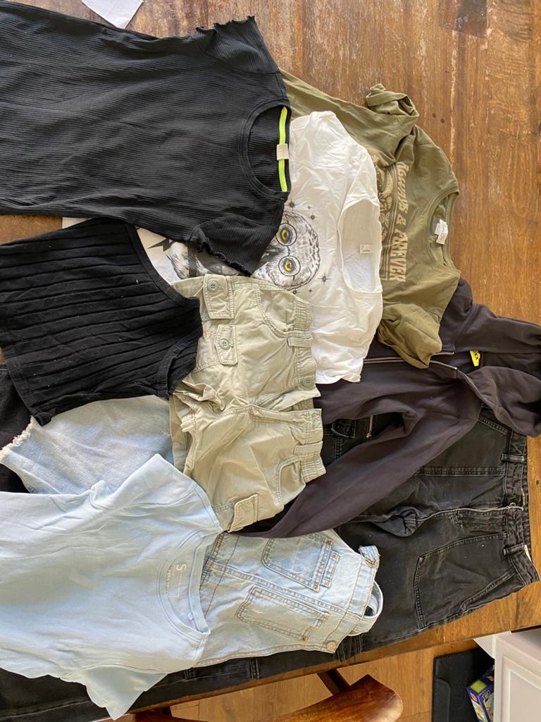 Kledingpakket meisjes XS-S, Ophalen of Verzenden, Zo goed als nieuw, Meisje, Broek