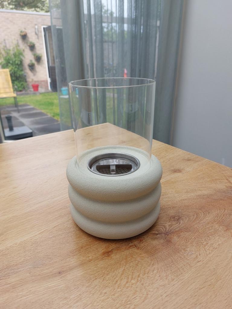 Nieuwe Bio Brander / Bio Ethanol Tafelhaard - Nooit gebruikt, Ophalen, Overige materialen, Nieuw, Crème