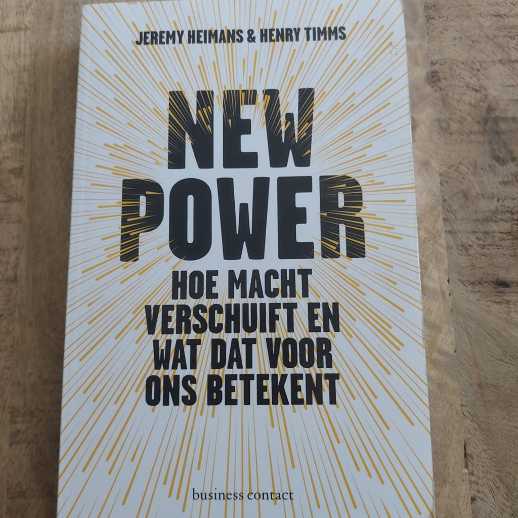 Jeremy Heimans - New Power, Boeken, Ophalen of Verzenden, Zo goed als nieuw, Jeremy Heimans; Henry Timms, Nederland