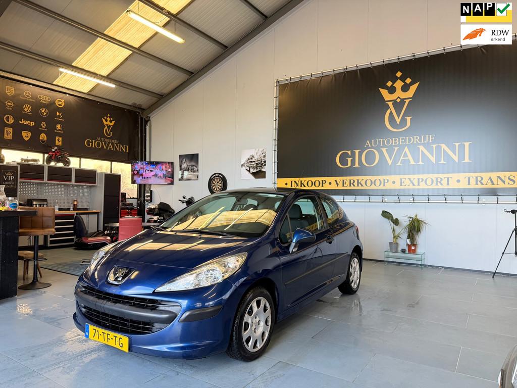 Peugeot 207 1.4-16V XR inruil mogelijk, Voorwielaandrijving, 4 cilinders, Blauw, 49 €/maand