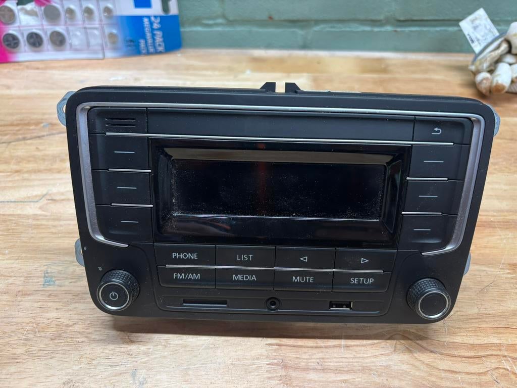 Vw Radio, Auto diversen, Autoradio's, Ophalen of Verzenden, Zo goed als nieuw