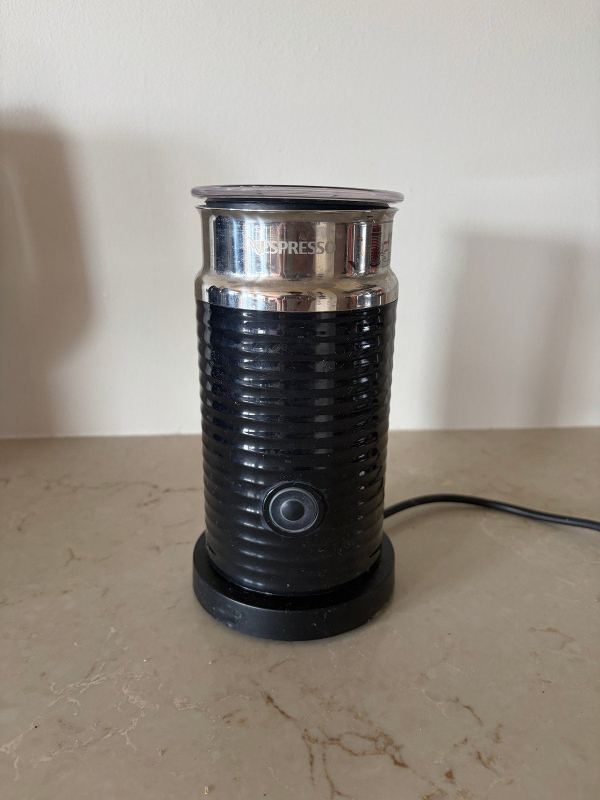 Nespresso Aeroccino 3 Melkopschuimer - Zwart, Witgoed en Apparatuur, Ophalen of Verzenden, Zo goed als nieuw, Elektrische melkopschuimer