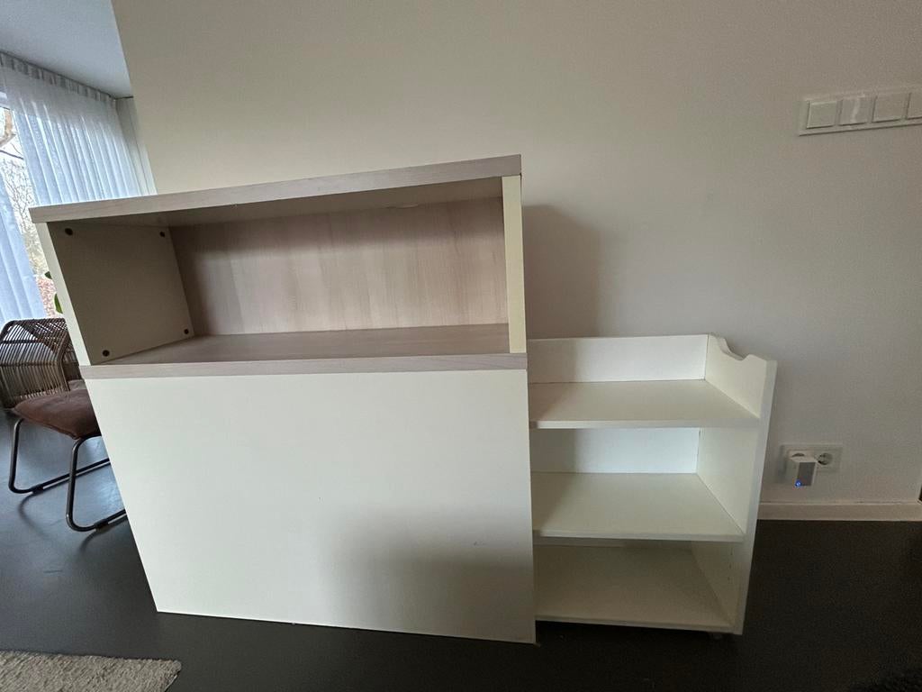 Flaxa ikea hoofdeind bed, Ophalen, Gebruikt, 100 tot 150 cm, 25 tot 50 cm