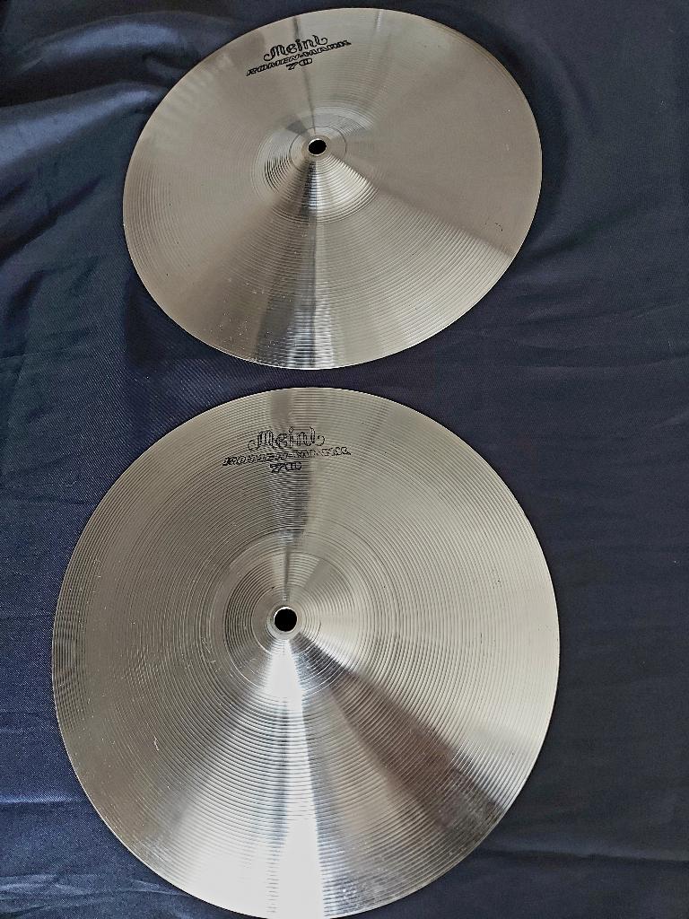 Meinl bekkens 1x 15 inch / 2x 12 inch, Muziek en Instrumenten, Ophalen of Verzenden, Zo goed als nieuw, Overige merken