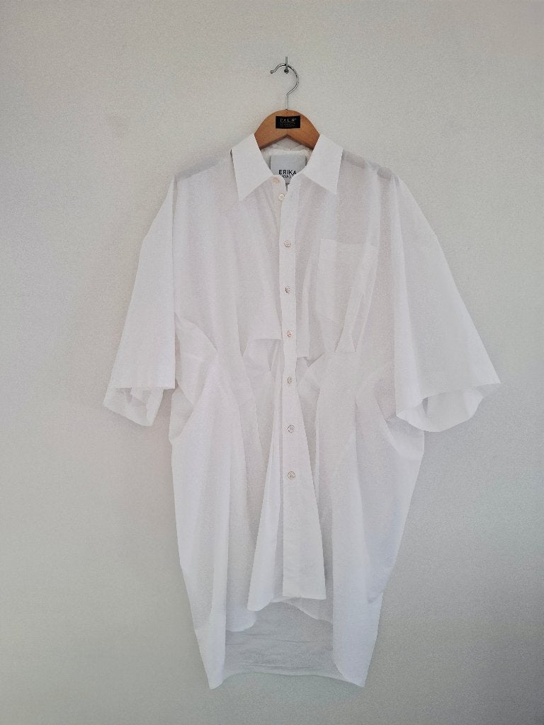 Erika Cavallini jurk maat 38/40 twv € 460 nieuw, Maat 38/40 (M), Verzenden, Wit, Pauw