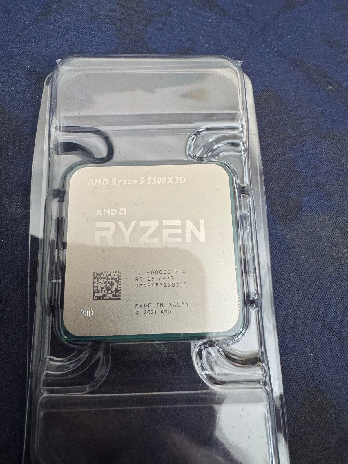 AMD Ryzen 5 5500X3D Processor - Gaming CPU, Computers en Software, Processors, Zo goed als nieuw, 6-core, 3 tot 4 Ghz, Ophalen of Verzenden
